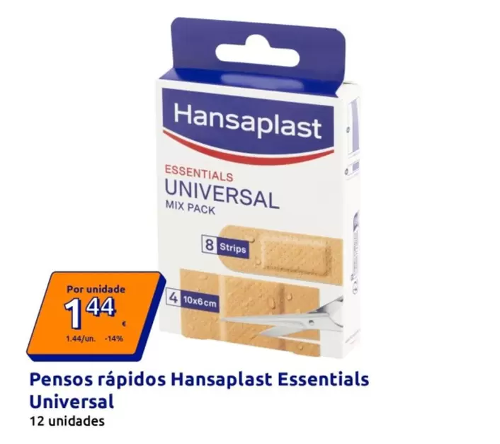 Hansaplast - Pensos Rápidos Esssenials Universal