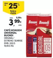 Buondi - Café Suavizante Universal
