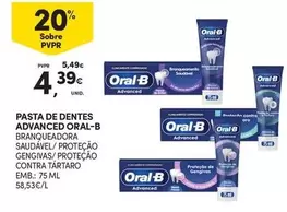 Oral B - Pasta De Dentes Advanced