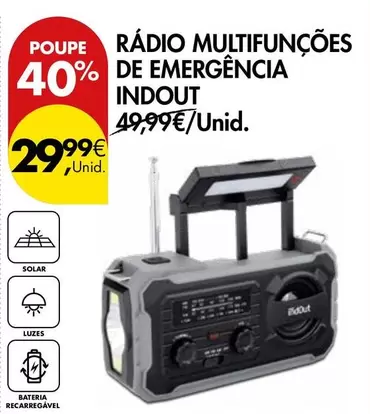 Radio Multifunções De Emergência