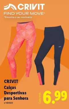 Crivit - Calcas Desportivas Para Senhora