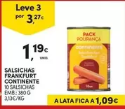 A+ - Salsichas Continente