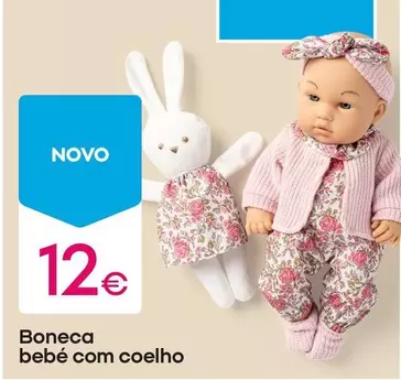 .Com - Boneca Bebé Com Coelho