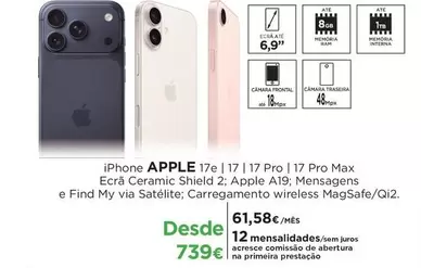 Apple - iPhone 17e | 17 | 17 Pro | 17 Pro Max