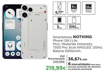Nothing - Smartphone Phone (3A) Lite