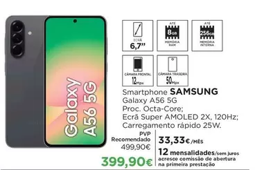 Samsung - Smartphone Galaxy A56 5G