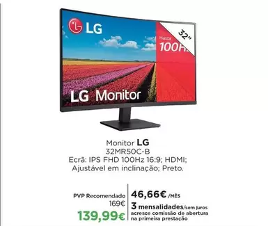 LG - Monitor 32MR50C-B