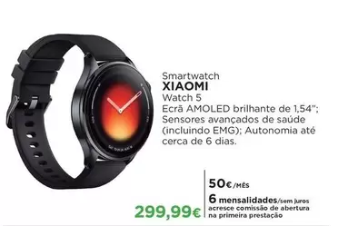 Xiaomi - Smartwatch Watch 5