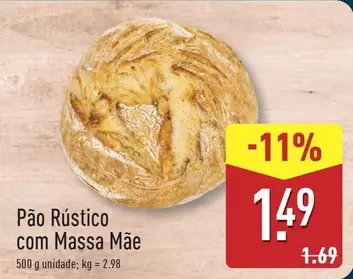 .Com - Pão Rústico Com Massa Mae