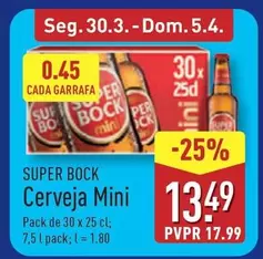 Super Bock - Cerveja Mini