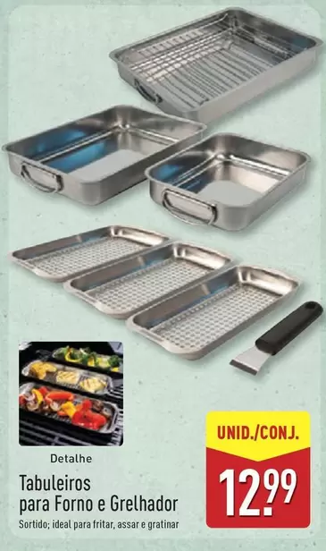 Tabuleiros Para Forno E Grelhador