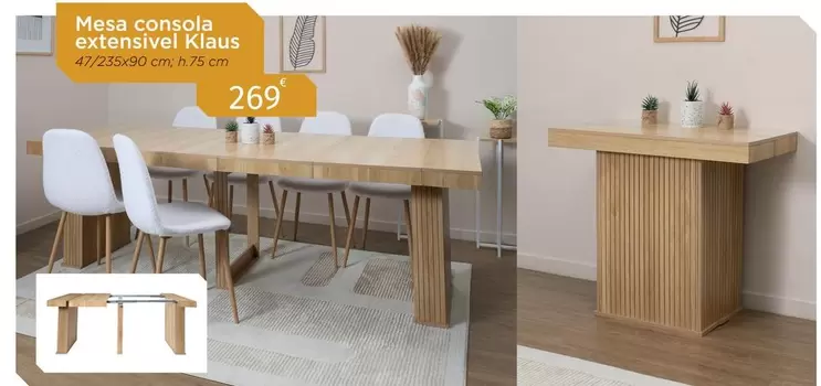Mesa Consola Extensvel Kiaus