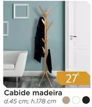 madeira - Cabide Madeira