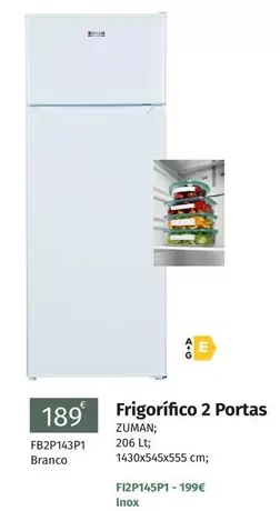 Frigorífico 2 Portas