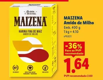 Maizena - Amido De Milho