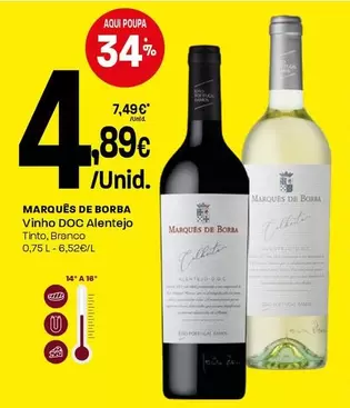 Marqués De Borba - Vinho DOC Alentejo