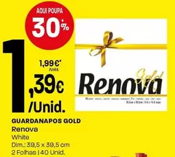 Renova - Guardanapos Gold