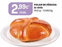 Folar De Páscoa S/ Ovo