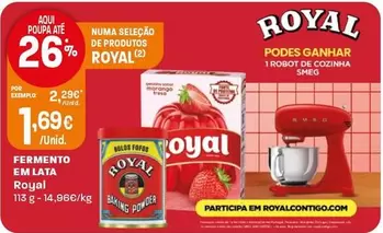 Royal - Fermento Em Lata