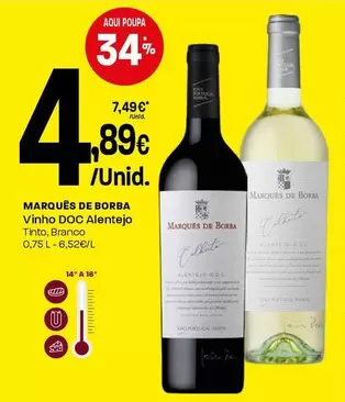 Marqués De Borba - Vinho DOC Alentejo