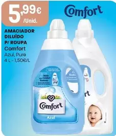 Comfort - Amaciador Diluido P/ Roupa