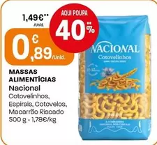 Nacional - Massas Alimenticias