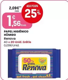 Renova - Papel Higiénico Húmido