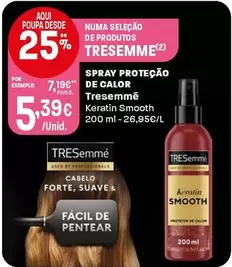Tresemmé - Spray Proteção De Calor