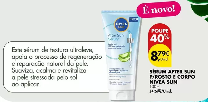 Nivea Sun - Serum After Sun P/Rosto E Corpo