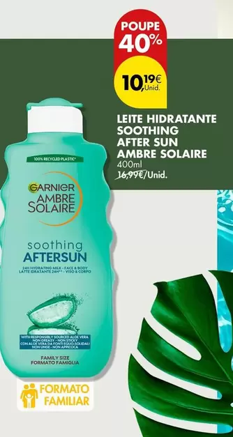 Garnier - Leite Hidratante Soothing After Sun