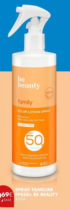 be beauty - Spray Familiar + Spray + Spray