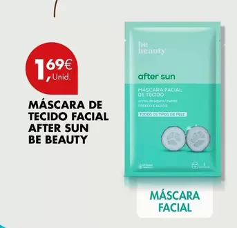 be beauty - Máscara Facial Affer Sun Be Beauty