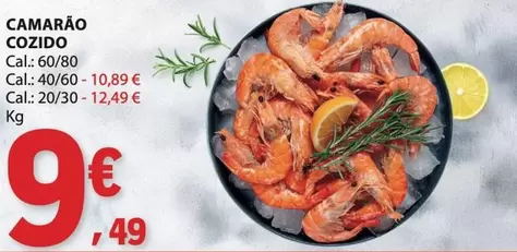 Camarão Cozido