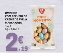 .Com - Ovinhos Com Recheio De Creme De Avela Marca Guia
