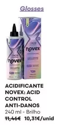 Novex - Acidificante Acid Control Anti-danos