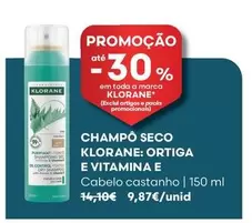 Klorane - Champo Seco Ortiga E Vitamina E