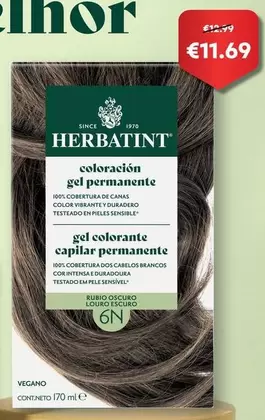 Herbatint - Gel Colorante Capilar Permanente