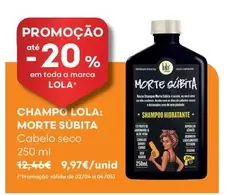 Lola Cosmetics - Champo Morte Subita