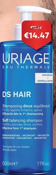 Uriage - Ds Hair Shampooing Doux Équilibrant
