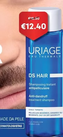 Uriage - Ds Hair Shampooing Traitant Antipelliculaire