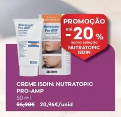 ISDín - Creme Nutratropic Pro-AMP