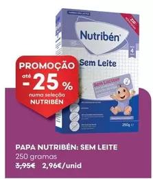 Nutribén - Papa: Sem Leite