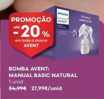 Philips - Bomba Avent Manual Basic Natural