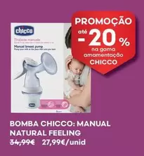 Chicco - Bomba Manual Natural Feeling