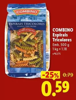 Combino - Espirais Tricolores