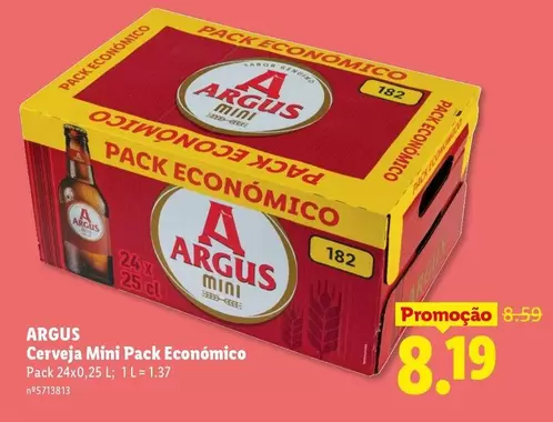 Argus - Cerveja Mini Pack Economico