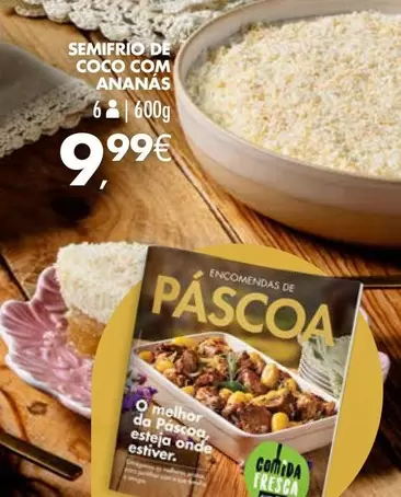 .Com - Semifrio De Coco Com Ananas