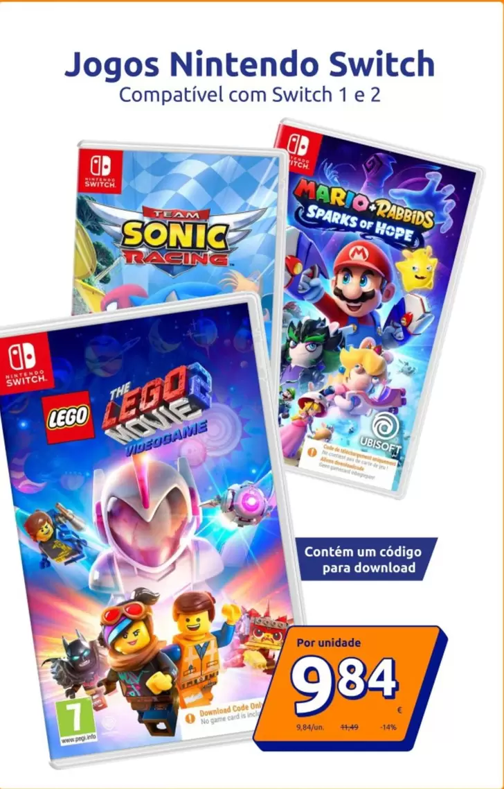 Nintendo - Switch Jogos