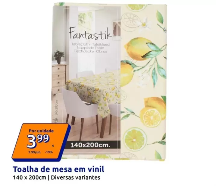Toalha De Mesa Em Vinil