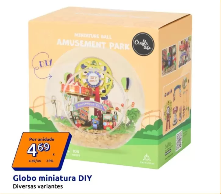 Globo Miniatura Diy